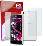 atFoliX FX-Hybrid-Glass Panzerglasfolie für Sony Xperia Z1