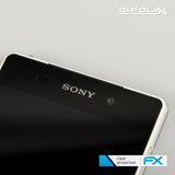 Schutzfolie atFoliX kompatibel mit Sony Xperia Z2, ultraklare FX (3er Set)
