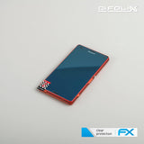 Schutzfolie atFoliX kompatibel mit Sony Xperia Z3 Compact, ultraklare FX (3er Set)