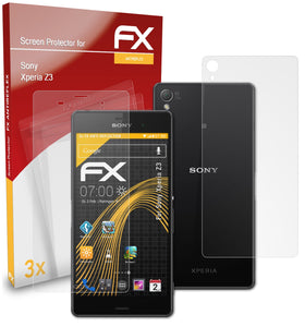 atFoliX FX-Antireflex Displayschutzfolie für Sony Xperia Z3