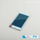 Schutzfolie atFoliX kompatibel mit Sony Xperia Z3, ultraklare FX (3er Set)