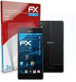 atFoliX FX-Clear Schutzfolie für Sony Xperia Z3