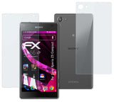 Glasfolie atFoliX kompatibel mit Sony Xperia Z5 Compact, 9H Hybrid-Glass FX (1er Set)