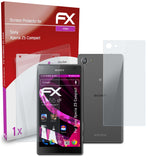 atFoliX FX-Hybrid-Glass Panzerglasfolie für Sony Xperia Z5 Compact