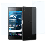 Schutzfolie atFoliX kompatibel mit Sony Xperia Z5 Premium, ultraklare FX (3er Set)