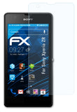 Schutzfolie atFoliX kompatibel mit Sony Xperia ZR, ultraklare FX (3X)