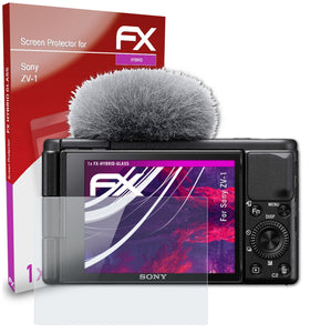 atFoliX FX-Hybrid-Glass Panzerglasfolie für Sony ZV-1