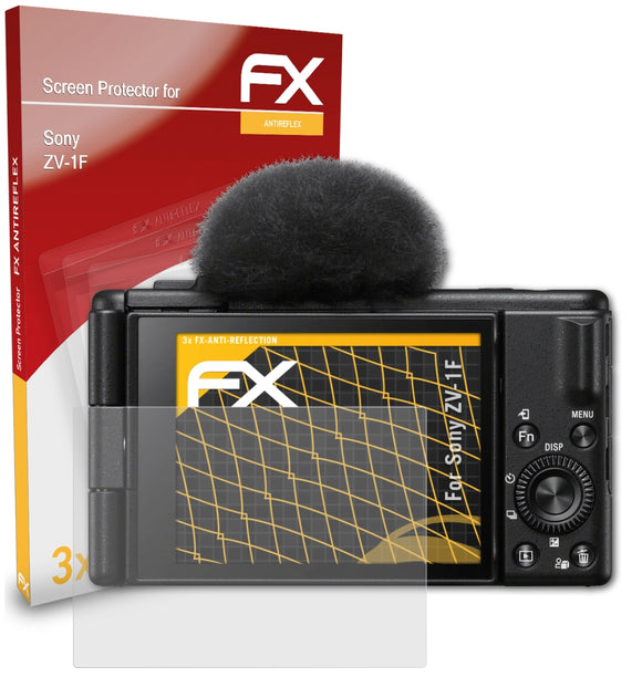 atFoliX FX-Antireflex Displayschutzfolie für Sony ZV-1F
