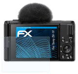 Schutzfolie atFoliX kompatibel mit Sony ZV-1F, ultraklare FX (3X)