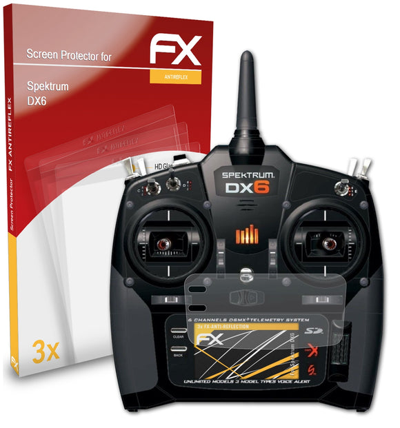 atFoliX FX-Antireflex Displayschutzfolie für Spektrum DX6