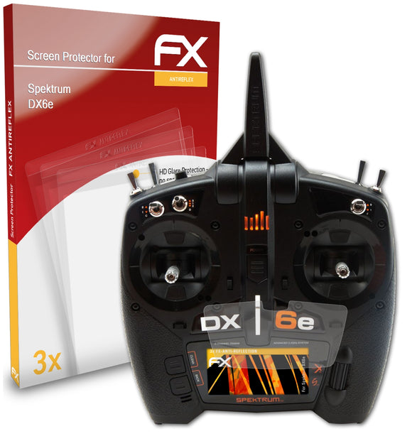 atFoliX FX-Antireflex Displayschutzfolie für Spektrum DX6e