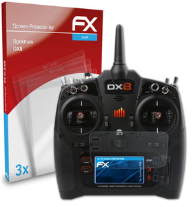 atFoliX FX-Clear Schutzfolie für Spektrum DX8