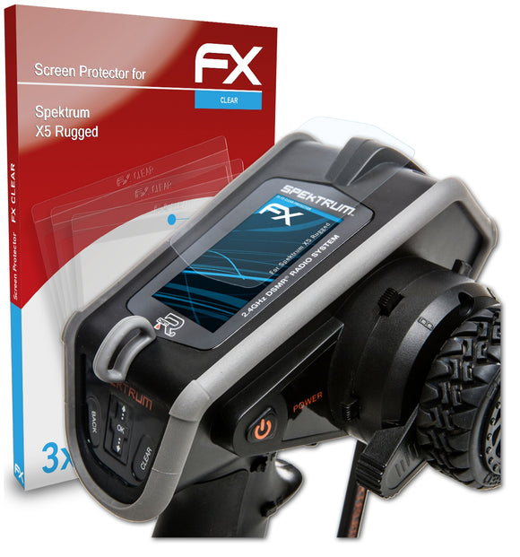 atFoliX FX-Clear Schutzfolie für Spektrum X5 Rugged