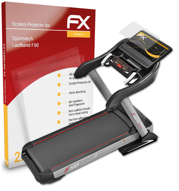 atFoliX FX-Antireflex Displayschutzfolie für Sportstech Laufband F50