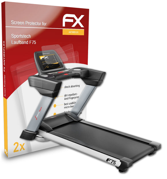 atFoliX FX-Antireflex Displayschutzfolie für Sportstech Laufband F75