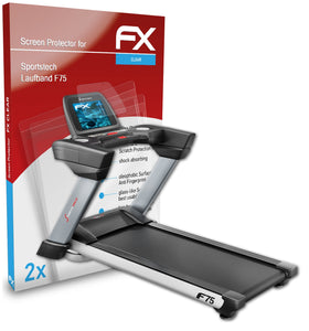 atFoliX FX-Clear Schutzfolie für Sportstech Laufband F75