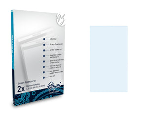 Bruni Basics-Clear Displayschutzfolie für Standard-Display 4,0 Zoll (89,0 x 50,2mm)