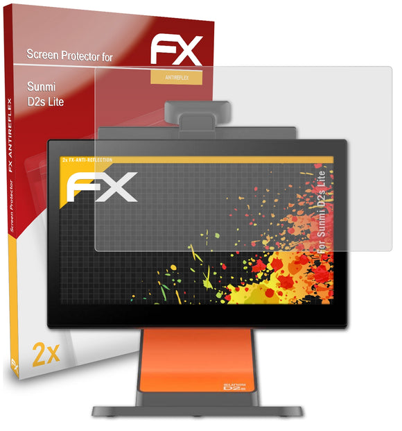atFoliX FX-Antireflex Displayschutzfolie für Sunmi D2s Lite