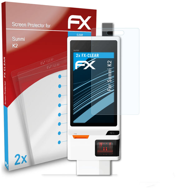 atFoliX FX-Clear Schutzfolie für Sunmi K2