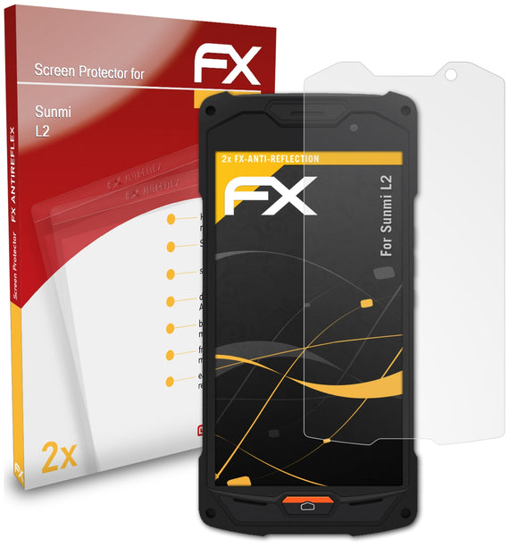 atFoliX FX-Antireflex Displayschutzfolie für Sunmi L2