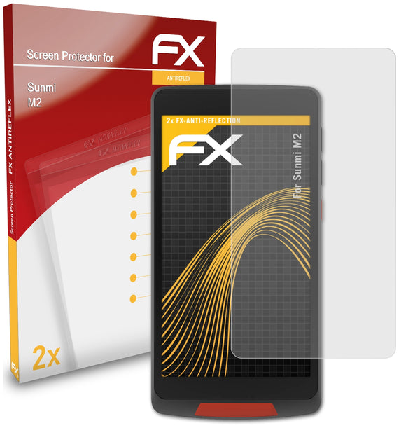 atFoliX FX-Antireflex Displayschutzfolie für Sunmi M2