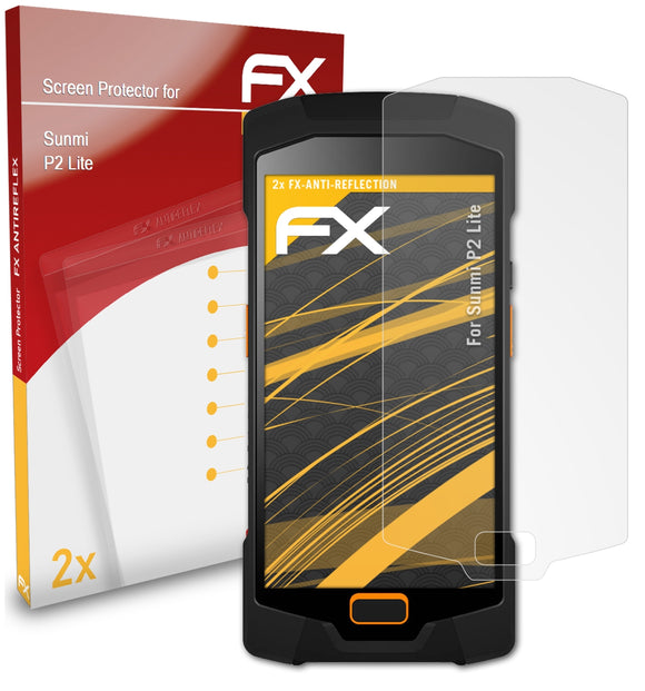 atFoliX FX-Antireflex Displayschutzfolie für Sunmi P2 Lite