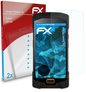 atFoliX FX-Clear Schutzfolie für Sunmi P2 Lite