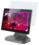 Glasfolie atFoliX kompatibel mit Sunmi T2 Lite, 9H Hybrid-Glass FX