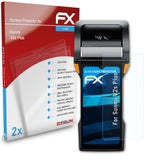 atFoliX FX-Clear Schutzfolie für Sunmi V2s Plus