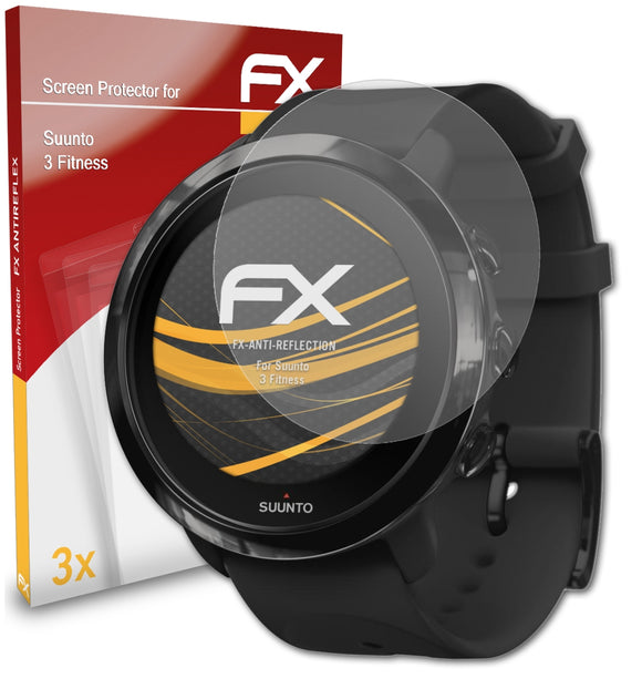 atFoliX FX-Antireflex Displayschutzfolie für Suunto 3 Fitness
