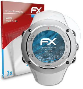 atFoliX FX-Clear Schutzfolie für Suunto Ambit 2S HR