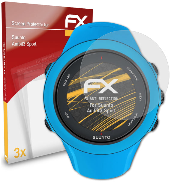 atFoliX FX-Antireflex Displayschutzfolie für Suunto Ambit3 Sport