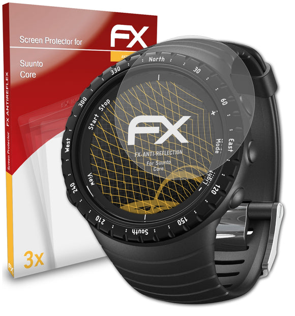 atFoliX FX-Antireflex Displayschutzfolie für Suunto Core