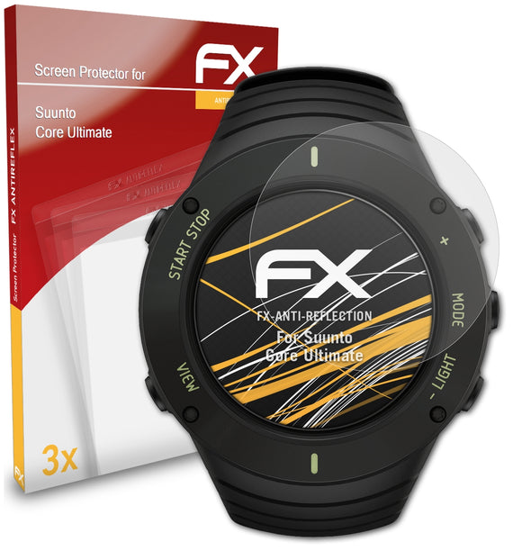 atFoliX FX-Antireflex Displayschutzfolie für Suunto Core Ultimate