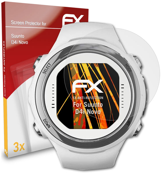 atFoliX FX-Antireflex Displayschutzfolie für Suunto D4i Novo