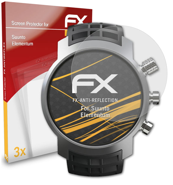 atFoliX FX-Antireflex Displayschutzfolie für Suunto Elementum