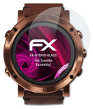 Glasfolie atFoliX kompatibel mit Suunto Essential, 9H Hybrid-Glass FX