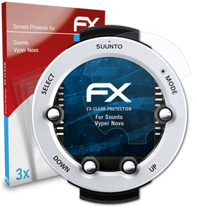atFoliX FX-Clear Schutzfolie für Suunto Vyper Novo