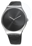 Schutzfolie atFoliX kompatibel mit Swatch Black Quilted, ultraklare FX (3X)