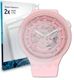Bruni Basics-Clear Displayschutzfolie für Swatch C-Pink