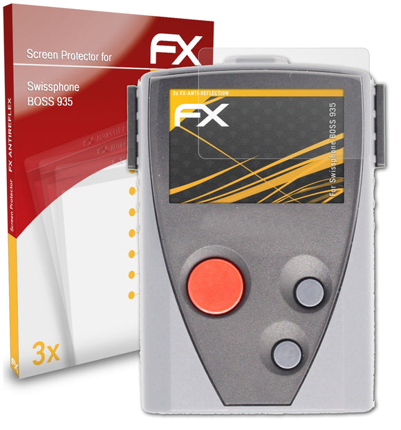 atFoliX FX-Antireflex Displayschutzfolie für Swissphone BOSS 935