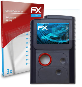 atFoliX FX-Clear Schutzfolie für Swissphone RES.Q