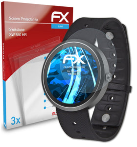 atFoliX FX-Clear Schutzfolie für Swisstone SW 550 HR