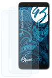 Bruni Schutzfolie kompatibel mit T-Mobile Revvl 2 Plus, glasklare Folie (2X)