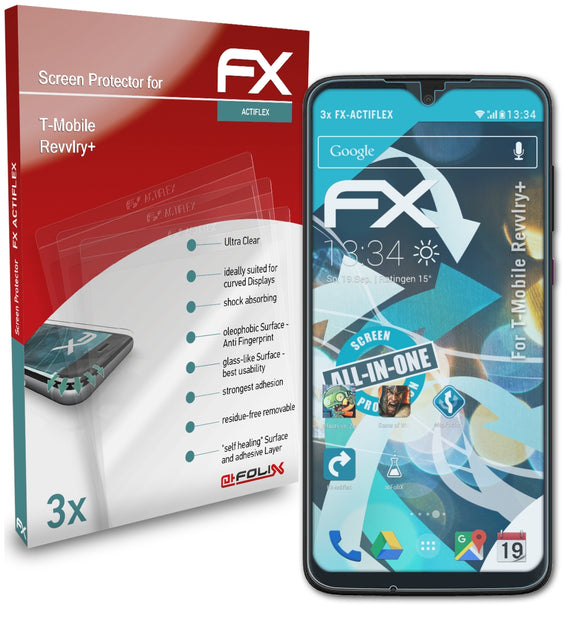 atFoliX FX-ActiFleX Displayschutzfolie für T-Mobile Revvlry+