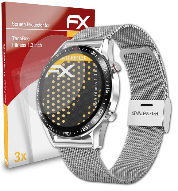 atFoliX FX-Antireflex Displayschutzfolie für TagoBee Fitness 1.3 inch