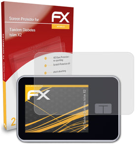 atFoliX FX-Antireflex Displayschutzfolie für Tandem Diabetes tslim X2