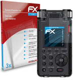 atFoliX FX-Clear Schutzfolie für Tascam DR-100MKIII