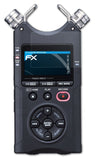 Schutzfolie atFoliX kompatibel mit Tascam DR-40, ultraklare FX (3X)