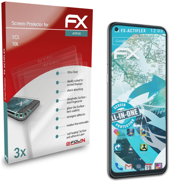 atFoliX FX-ActiFleX Displayschutzfolie für TCL 10L